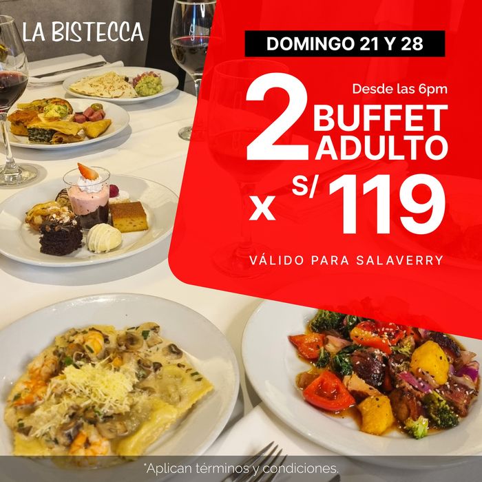 Catálogo La Bistecca en Lima | Promociones  | 28/4/2024 - 28/4/2024
