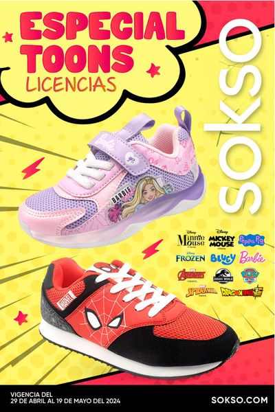Catálogo Sokso en Huancayo | Especial Toons  | 29/4/2024 - 19/5/2024