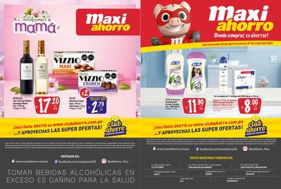 Catálogo MaxiAhorro en Barranca | Celebremos a Mamá | 25/4/2024 - 7/5/2024
