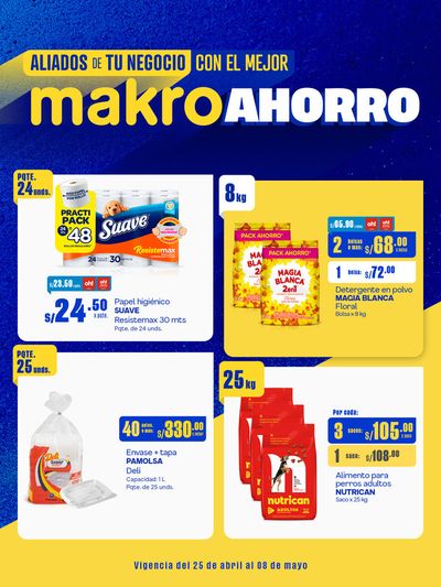 Ofertas de Supermercados en Chiclayo | MakroAhorro Ofertas  de Makro | 26/4/2024 - 8/5/2024
