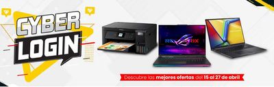 Ofertas de Tecnología y Electrónica en Chiclayo | Cyber Login de Login Store | 26/4/2024 - 27/4/2024