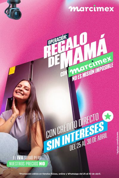 Catálogo Marcimex en La Unión | Regalo de Mamá!! | 26/4/2024 - 30/4/2024