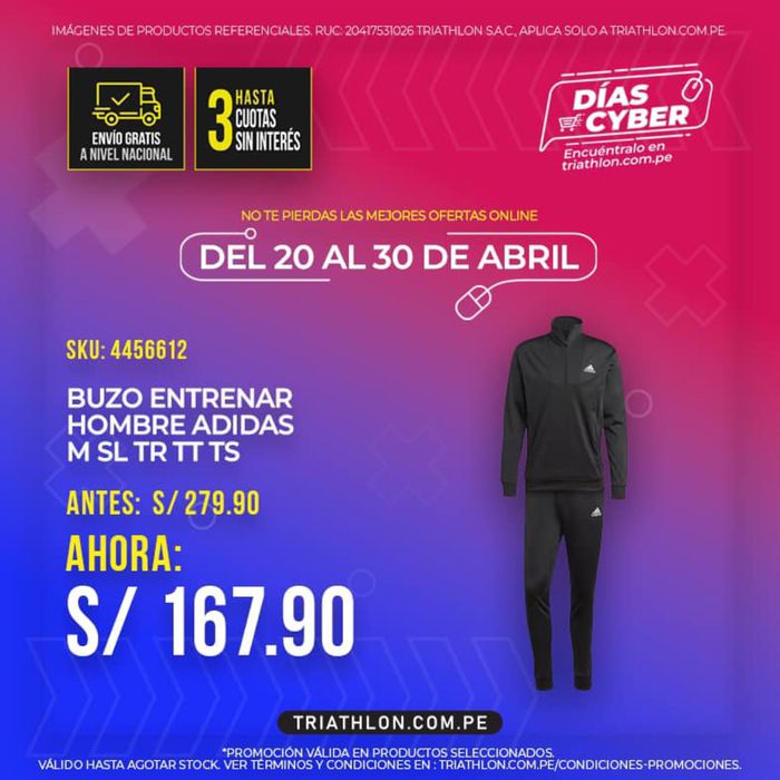 Catálogo Triathlon Sport en Huancayo | Hasta 50% de dscto  | 26/4/2024 - 30/4/2024