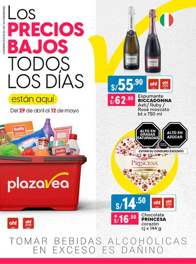 Catálogo Plaza Vea en Lima | Plaza Vea INSERTO ABAFRES 14 | 30/4/2024 - 12/5/2024