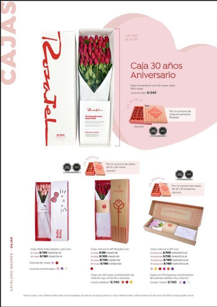 Catálogo Rosatel en Callao | Gracias mamá | 30/4/2024 - 31/5/2024
