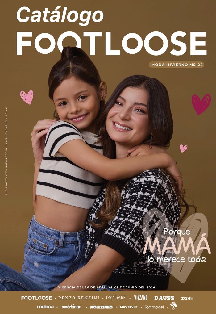 Catálogo Footloose en Lima | Por que Mamá lo merece todo | 2/5/2024 - 2/6/2024
