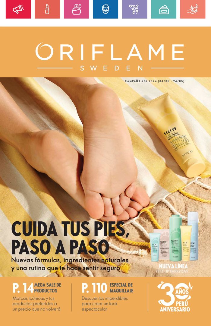 Catálogo Oriflame | Cuida tus pies, paso a Paso | 7/5/2024 - 24/5/2024