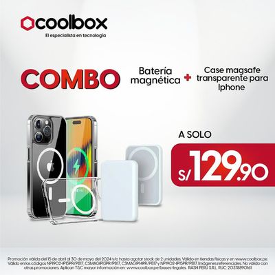Catálogo Coolbox en Arequipa | Combo  | 7/5/2024 - 30/5/2024