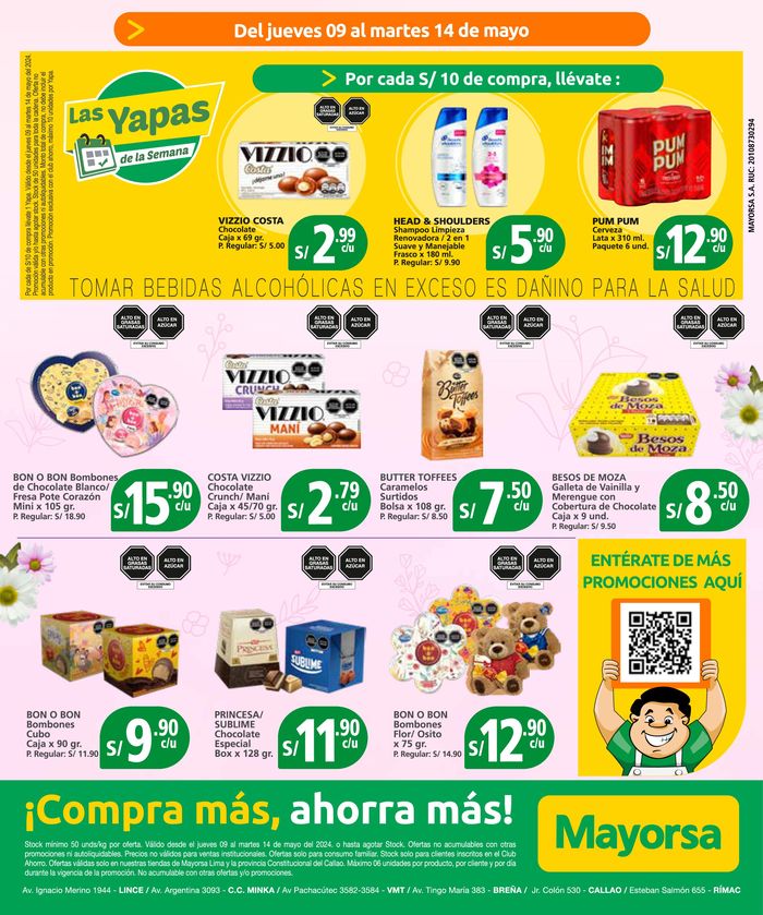 Catálogo Mayorsa en Lima | Las Yapas de la Semana  | 9/5/2024 - 14/5/2024