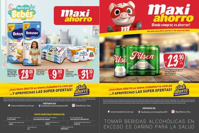 Ofertas de Supermercados en Ica | MaxiAhorro Ofertas de MaxiAhorro | 9/5/2024 - 21/5/2024