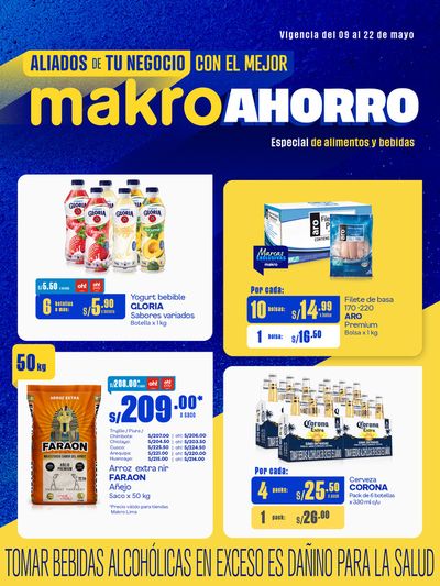 Catálogo Makro en Arequipa | MakroAhorro Food N10 | 10/5/2024 - 22/5/2024