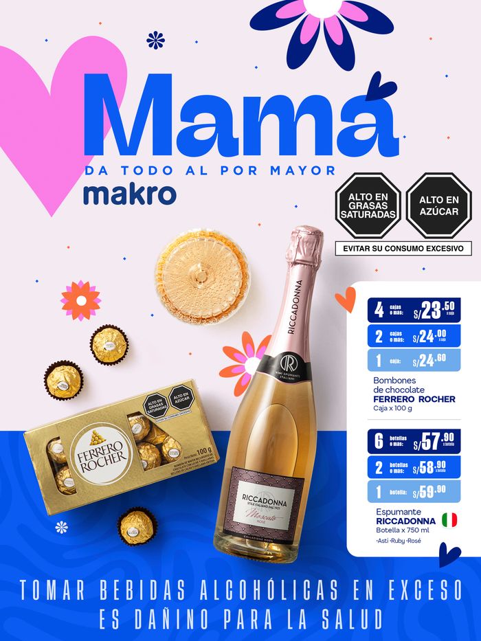 Catálogo Makro en Huacho | Especial Mamá N10 | 10/5/2024 - 22/5/2024