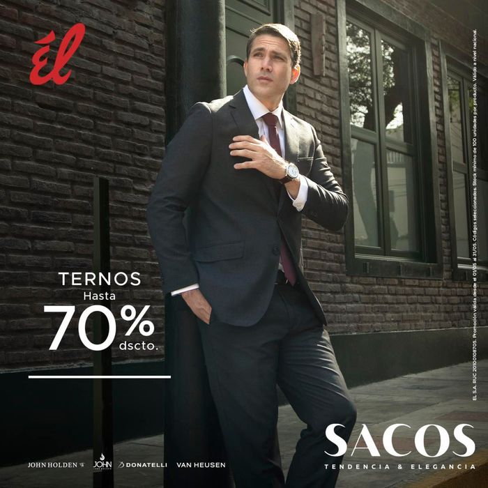 Catálogo Tiendas Él en Tacna | Hasta 70% dscto.  | 10/5/2024 - 31/5/2024
