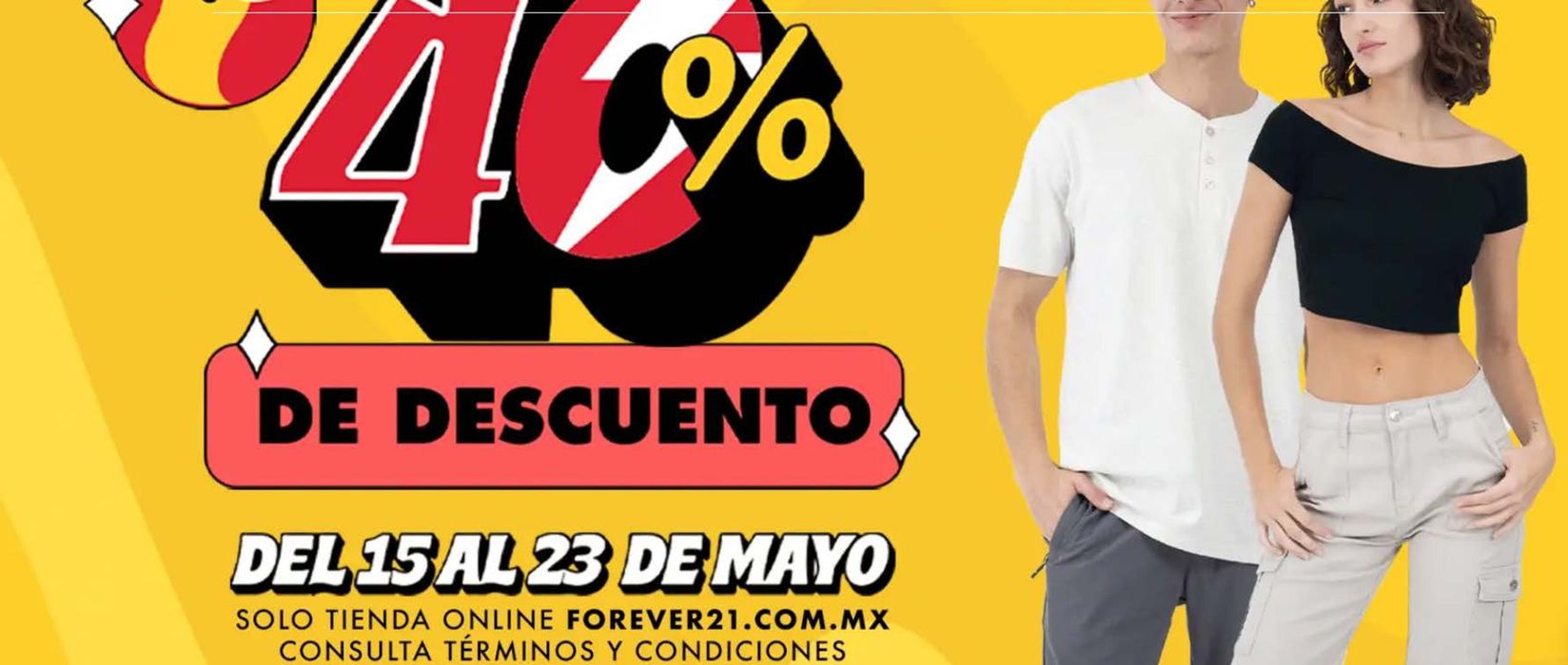 Catálogo Forever 21 en Lima | 40% de Descuento  | 17/5/2024 - 23/5/2024