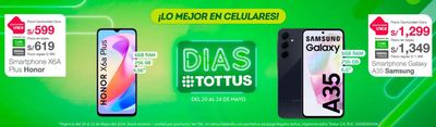 Ofertas de Supermercados en Huanchaco | Días Tottus  de Tottus | 20/5/2024 - 22/5/2024