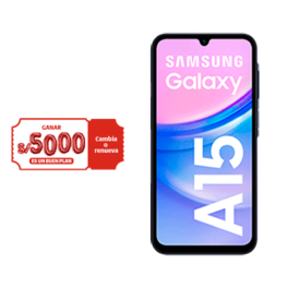 Oferta de Galaxy A15 256GB Black + Portabilidad + Postpago + Plan Max Ilimitado 69.90 P por S/ 609 en Claro