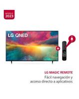 Oferta de Televisor LG QNED 4K ThinQ AI Smart 55" 55QNED75SRA (2023) por S/ 2399 en Hiraoka