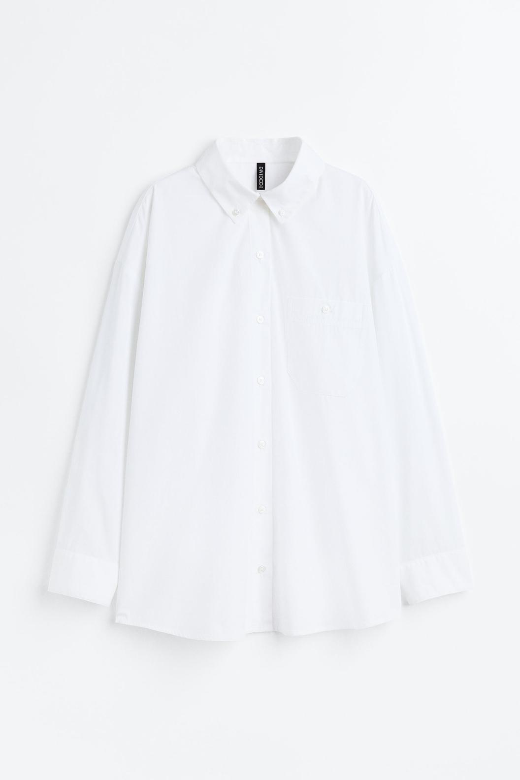 Oferta de Camisa de popelina oversize por S/ 50 en H&M