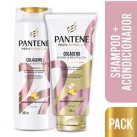 Oferta de Pack Shampoo y Acondicionador Pantene Pro-V Colageno por S/ 39,8 en InkaFarma