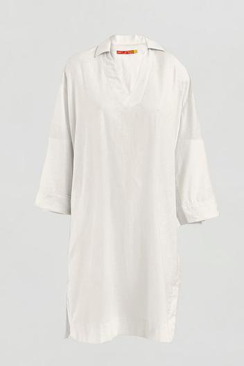 Oferta de Vietnam Dress Linen  White por S/ 214 en Kuna