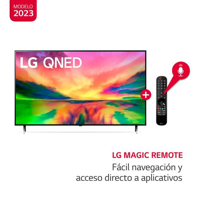 Oferta de Televisor LG Smart TV 55" QNED 4K 55QNED80SRA THINQ AI (2023) por S/ 2899 en Metro