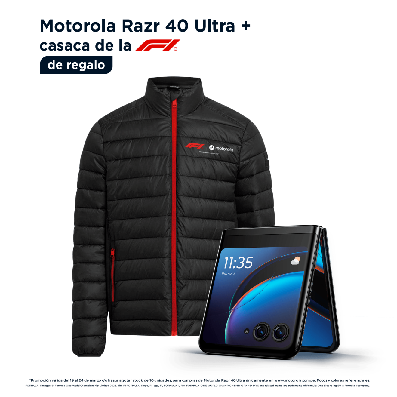 Oferta de Motorola razr 40 ultra por S/ 3599 en Motorola