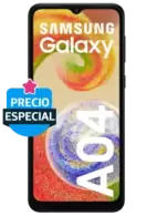 Oferta de Samsung Galaxy A04 por S/ 549 en Movistar
