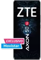 Oferta de ZTE AXON 50 por S/ 699 en Movistar