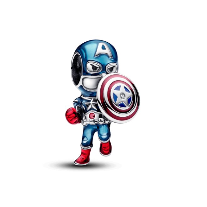 Oferta de Charm Capitán América de Los Vengadores de Marvel por S/ 645 en Pandora