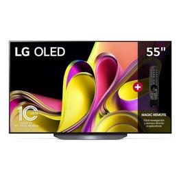 Oferta de TV LG 55" OLED 4K UHD ThinQ AI Smart OLED55B3PSA (2023) por S/ 4499 en Tiendas EFE