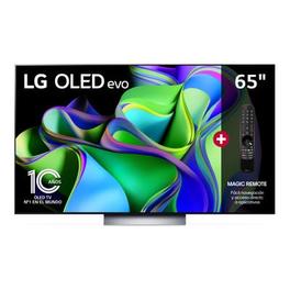 Oferta de TV LG 65" OLED 4K UHD ThinQ AI Smart OLED65C3PSA por S/ 7699 en Tiendas EFE