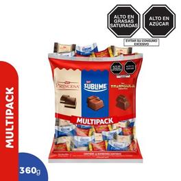 Oferta de Bombones Nestl&eacute; Multipack Surtido 360 g por S/ 19,9 en Tottus
