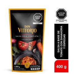 Oferta de Salsa Roja Don Vittorio 400 g por S/ 6,8 en Tottus
