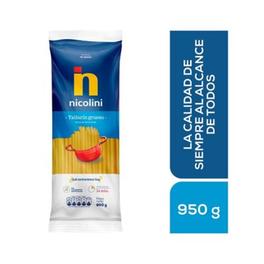Oferta de Pasta de trigo Nicolini tallar&iacute;n grueso bolsa de 950 g por S/ 5,9 en Tottus