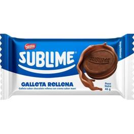 Oferta de Galleta Sublime Chocolate y Crema de Man&iacute; 6 unidades por S/ 7,9 en Tottus