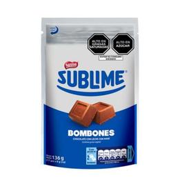 Oferta de Chocolate sublime bombones con man&iacute; 17 unidades por S/ 12,9 en Tottus