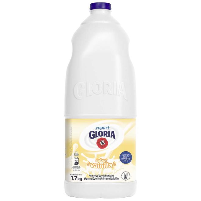 Oferta de Yogurt Parcialmente Descremado GLORIA Sabor a Vainilla Galonera 1.7Kg por S/ 8,5 en Vivanda