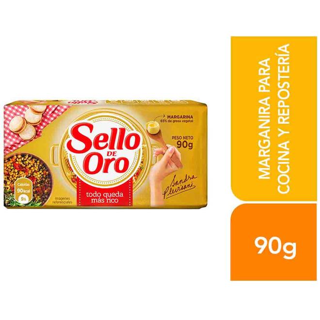 Oferta de Margarina SELLO DE ORO Barra 90g por S/ 2,8 en Vivanda