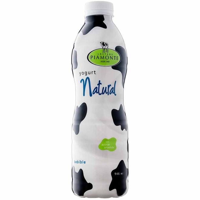 Oferta de Yogurt Bebible PIAMONTE Natural Botella 946ml por S/ 9,3 en Vivanda